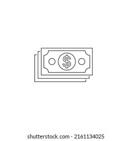 Magnet line icon.  Vector illustration flat sign
