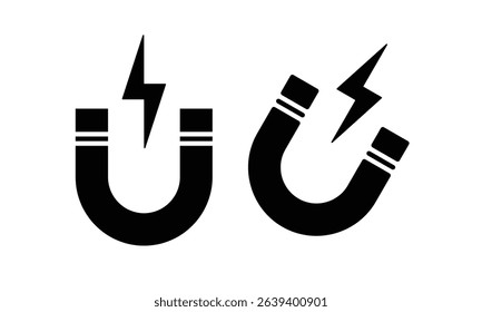 magnet logo design icon vector template