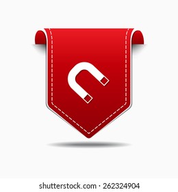 Magnet Red Vector Icon Design