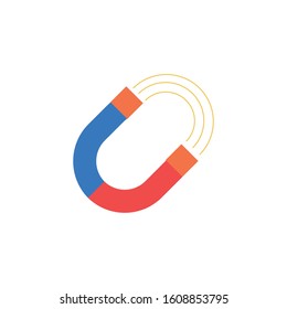 magnet science accessory isolated icon vector illustration design