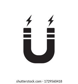 Magnet Science Icon Vector Illustration