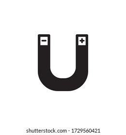 Magnet Science Icon Vector Illustration