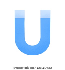 Magnet social media icon vector