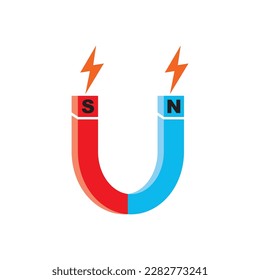 Magnet symbol icon,logo illustration design template