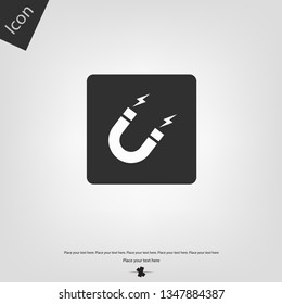 Magnet vector icon