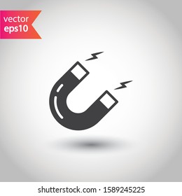 Magnet vector icon.