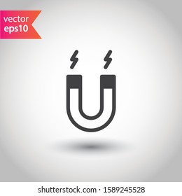 Magnet vector icon.