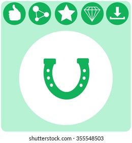 Magnet vector icon.