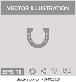 Magnet vector icon.
