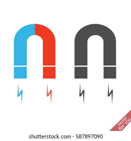 Magnet vector icon