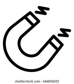 Magnet Vector Icon