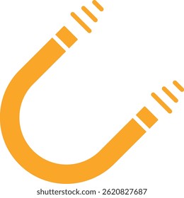 Icono de Vector magnético. Se puede utilizar para aplicaciones de impresión, móviles y de Web.