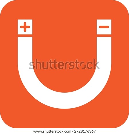Magnet Vector Icon Design Illustration
