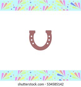 Magnet vector icon on white background. Isolated illustration. Business picture.