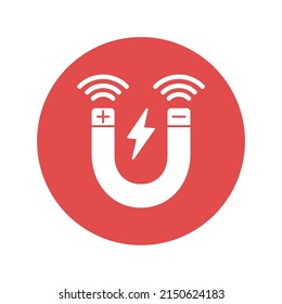 Magnet Vector icon which is suitable for commercial work and easily modify or edit it

