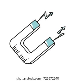 magnet vector illustration
