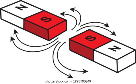 magnet vector illustration isolated on white background