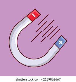 magnet Vector illustration on a transparent background.Premium quality symmbols. vector line flat  icon for concept and graphic design.