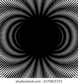 magnet vector lines and patterns