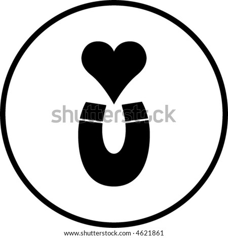 magnetic attraction symbol