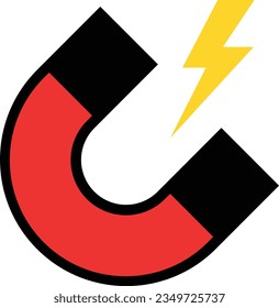 atracción de dirección de brújula magnética eléctrica