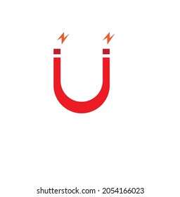 magnetic field or magnetic field induction logo
