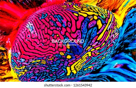 Magnetic field liquid.Abstract texture splash explosion colorful bright liquid neon MULTICOLOR.Art design presentations,prints,wallpapers,flyers,cards,screensavers,paintings,websites,packaging,cover