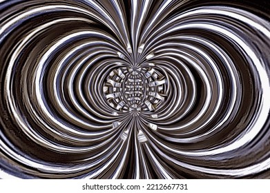 magnetic field with a metal core