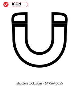 magnetic icon isolated sign symbol vector illustration - high quality black style vector icons
