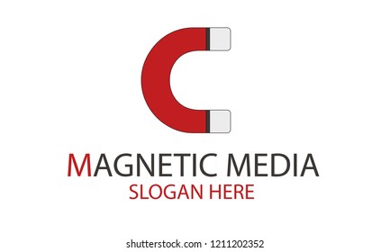 Magnetic icon. Vector illustration