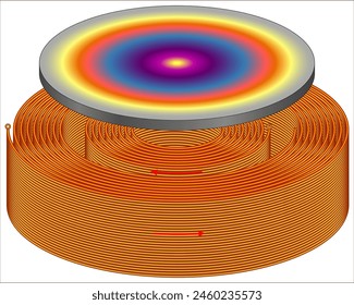 Magnetic levitation or magnetic suspension is a method by which an object is suspended with no support other than magnetic fields.