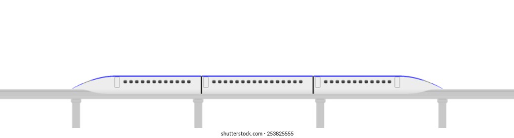 magnetic levitation train