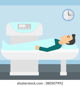 Magnetic resonance imaging.