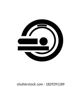 Magnetic resonance imaging (MRI) icon. Design template vector