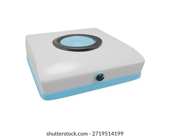 Icono de agitador magnético Ilustración de render 3d