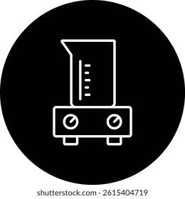 Magnetic Stirrer vector icon. Can be used for printing, mobile and web applications.