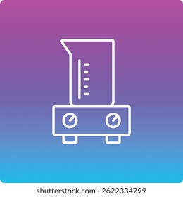 Icono de Vector agitador magnético. Se puede utilizar para aplicaciones de impresión, móviles y de Web.