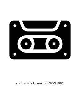 Magnetic tape recording, ready to use vector