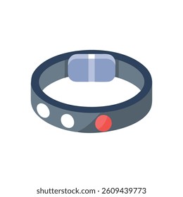 Magnetic Therapy Bracelet Icon. Design of Fitness and Gym Icons.