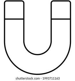 Magnetic Vector icon that can easily modify or edit