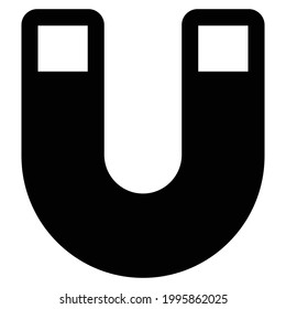 Magnetic Vector icon that can easily modify or edit