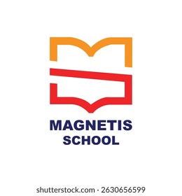 MAGNETIS SCHOOL LOGO MIT MS BUCH SYMBOL