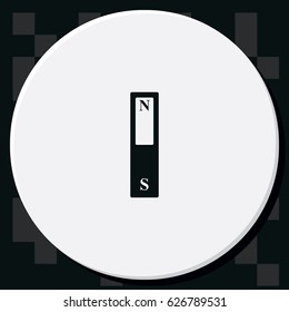 Magnetism icon.