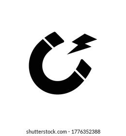 magnetism icon vector symbol template