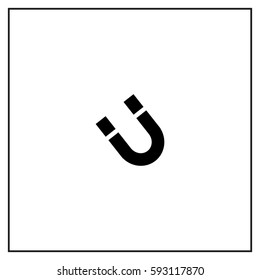 Magnetism  Vector Icon.