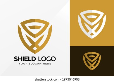 Magneto Shield Logo Design, Brand Identity logos vector, modern logo, Logo Designs Vector Illustration Template