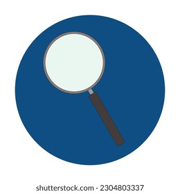 magnification glass icon. design vector. 
