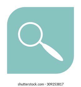 Magnification. Search icon