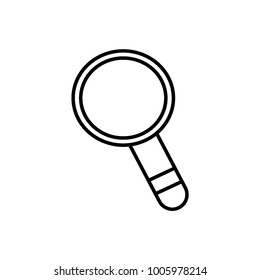 magnification sign icon