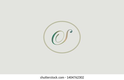 Magnificent Calligraphic Letter S monogram is a vector logo. Flexible identity design of the brand. Vector illustration.
